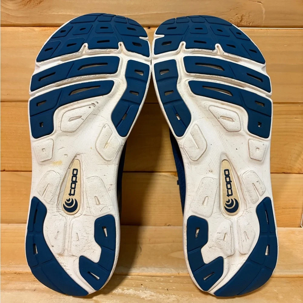 Topo Magnifly 4 Admiral Blue/Teal Walking Running Shoes Womens Size 8.5 - Picture 4 of 7